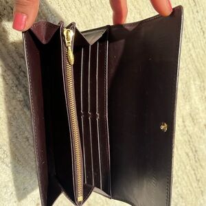 Louis Vuitton wallet (Dark red colour)